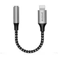 Перехідник AUX Proove SoundMesh Lightning to 3.5mm - Gray