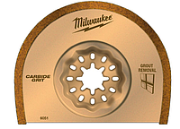 Полотно для удаления затирки 75 мм Milwaukee для многофункционального инструмента 48906051