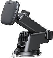 Держатель в авто XO Magnetic Mobile Phone Holder in Car Center Console C98C Black