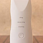 Ультразвуковий апарат для чищення обличчя MGE-008 / Прилад для чищення обличчя / Скрабер для чищення пор, фото 9