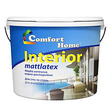 Фарба для стін стійка до миття Comfort Interior мат білий 4 кг
