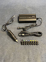 Зарядка универсальная для ноутбука MY-150W, 8 разъемов / Зарядка для ноутбука от прикуривателя в авто