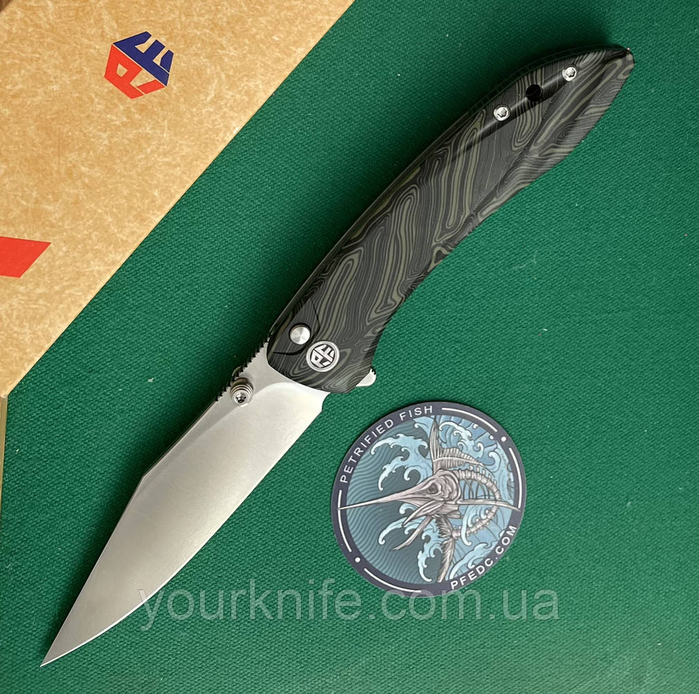 Ніж складаний Petrified Fish Grow Gmascus PFE08GRDMS, фото 1