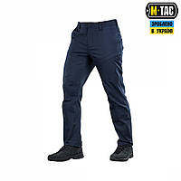 Тактические штаны M-TAC PATROL GEN.II FLEX DARK NAVY BLUE,военные мужские синие тянущиеся брюки с карманами