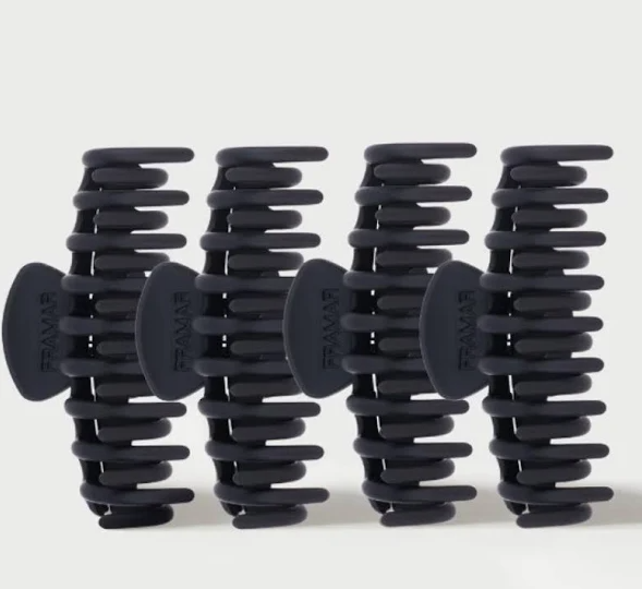 Зажим краб для волосся Framar Claw Clips Black 1 шт, фото 1