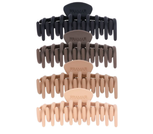 Затискач краб для волосся Framar Claw Clips Neutral 1 шт., фото 1