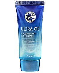 Крем сонцезахисний для обличчя SPF50 Enough Ultra X10 Collagen Pro Sun Cream 50 мл