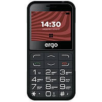 Кнопочный телефон Ergo R231 Black