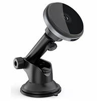 Держатель в авто XO CX017 Black Metal Wireless Car Holder 15W