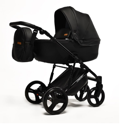 Коляска 2 в 1 Donatan Comfort 5 чорна, фото 1