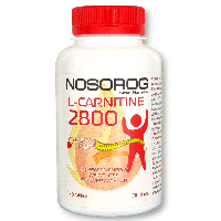 Л-карнітин NOSOROG L-Carnitine 2800 mega caps 120 табл