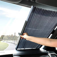 Солнцезащитная шторка-жалюзи на лобовое стекло Vehicle shade 70 см