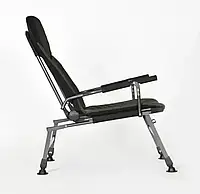 Коропове крісло для риболовлі Elektrostatyk FK5, посилене з підлокітниками та регульованою спинкою хорошее