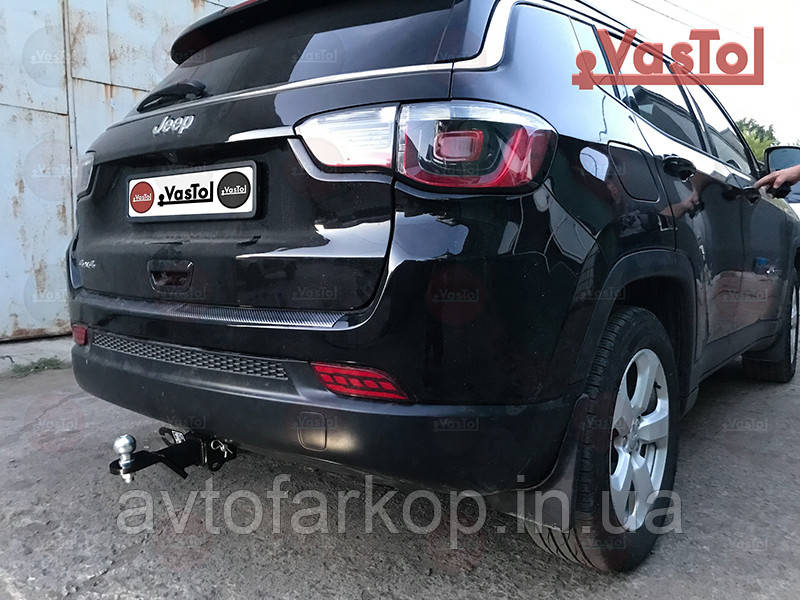 Фаркоп Jeep Compass (08.2017-)(Фаркоп Джип Компас)VasTol, фото 1