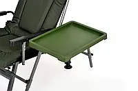 Рибальське коропове крісло зі столиком і тримачем для вудки Elektrostatyk F5R ST/P хорошее качество