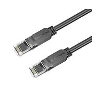 Патч-корд Borofone BUS01 Black Category 6 Gigabit network cable(L-10M)