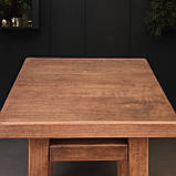 Високий Стілець Мілан для балконів барів кав'ярень з дерева Вільха власне виробництво 90см, фото 4