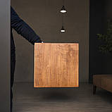 Високий Стілець Мілан для балконів барів кав'ярень з дерева Вільха власне виробництво 90см, фото 5