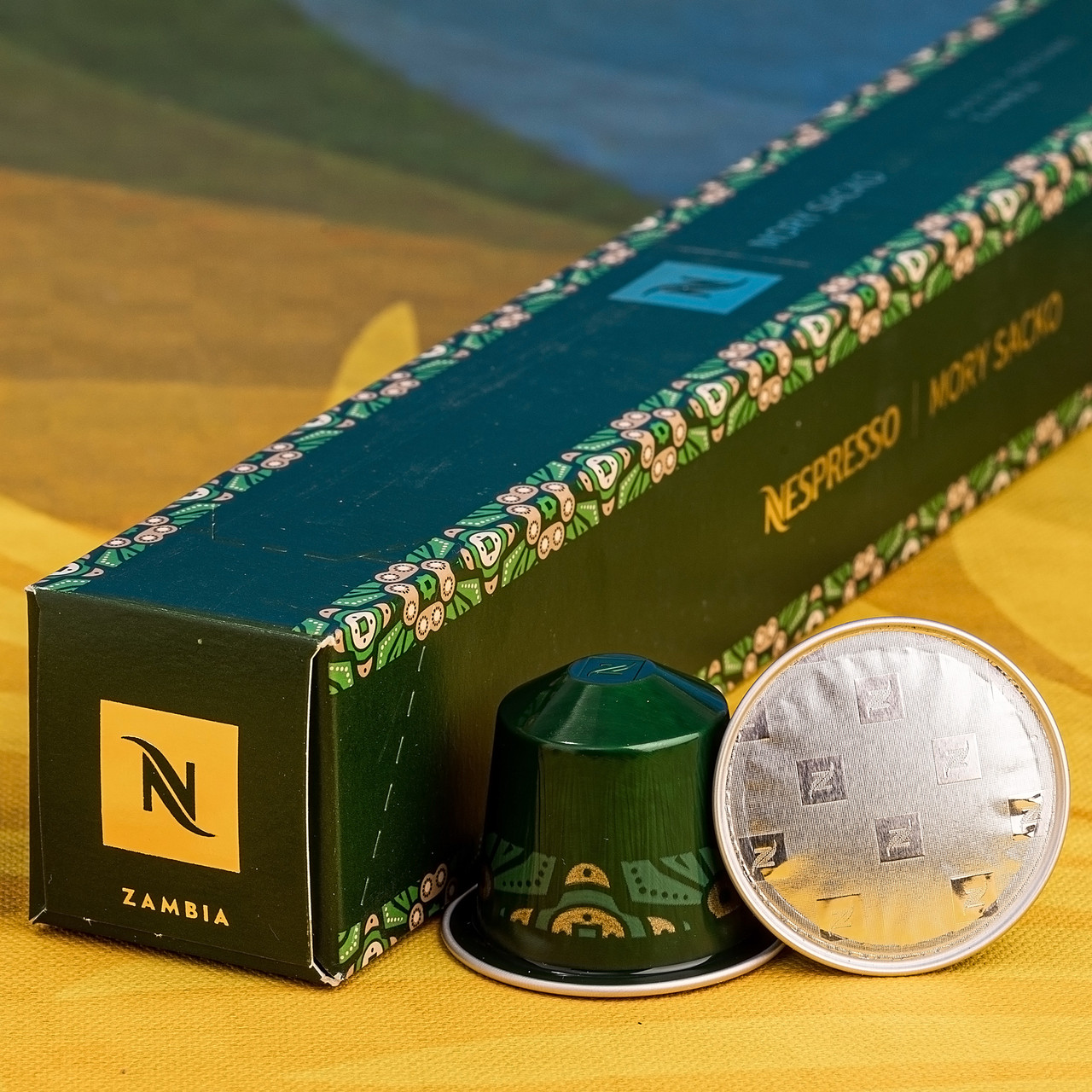 Nespresso капсули Zambia - Екзотичні фрукти та квіти, Швейцарія (10шт)