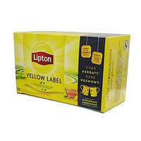 Чай черный Липтон Lipton Yellow Label 50ф/п