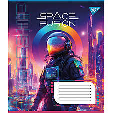 Набір зошитів 48арк. клітинка YES Space fusion, уп.10шт. (767113), фото 2