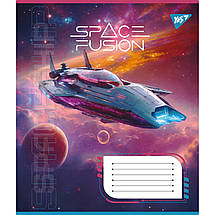 Набір зошитів 48арк. клітинка YES Space fusion, уп.10шт. (767113), фото 4