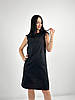 Лляне плаття міді "Viki" оптом | Розпродаж моделі, фото 8