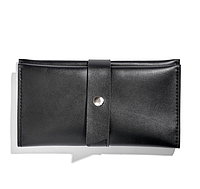Жіночий гаманець 20*10 см Чорний, стильний гаманець складний MIVAX