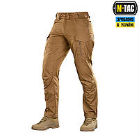 Тактические штаны M-TAC PATRIOT GEN II FLEX DARK COYOTE,водооталкивающие брюки с пропиткой для военных койот