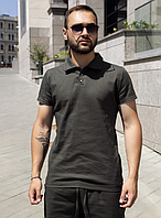 Мужское поло Flax Хаки (XL), повседневное поло для мужчин, стильная футболка поло APEX