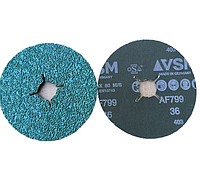 Фибровый круг VSM AF799 ACTIROX, 125х22 мм для стали и алюминия, P36