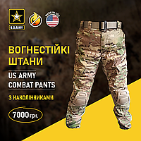 Бойові штани US Army Combat FR Pants з наколінниками Crye precission
