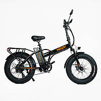 Электровелосипед Corso «HAWY» 20" дюймов HY-92306 (1) рама стальная, двигатель 500W, акум. 48V13Ah, Shimano 7
