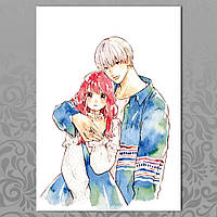 Плакат А3 Аниме A Sign of Affection / Любовь с кончиков пальцев