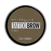 Помадка для бровей Maybelline New York Tattoo Brow 03 - Medium Brown