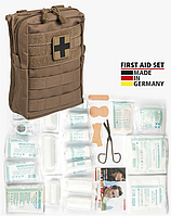 Аптечка тактическая MIL-TEC (16025519) для военных в полевых условиях со сборными компонентами