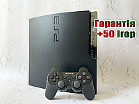 Playstation 3 на 500 Gb (Прошита PS 3 Slim) 50 Ігор