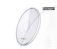 ESSAGER 15W Magnetic Wireless 15W для телефона+ кабель 1 метр Essager 15W беспроводная зарядка Белая Essager