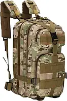 Тактический рюкзак ESDY 3P 25 л Мультикам