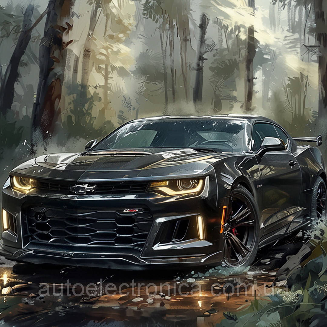 Картина на полотні "Chevrolet Camaro ZL1"