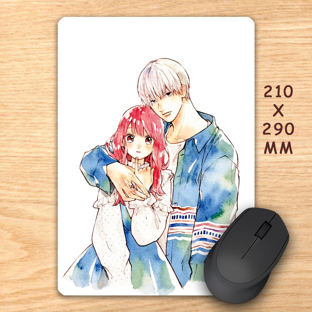 Килимок для миші 210x290 мм A Sign of Affection / Кохання на кінчиках пальців
