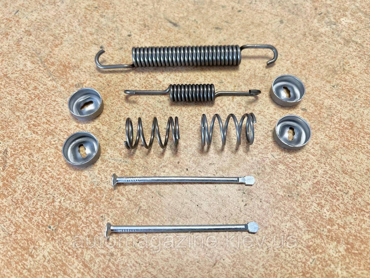 Солдатики задніх колодок з пружинами Газель, Соболь (на 2 колодки), фото 1