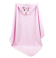 Детское полотенце-уголок Сиреневый, полотенце банное с капюшоном, полотенце микрофибра MIVAX