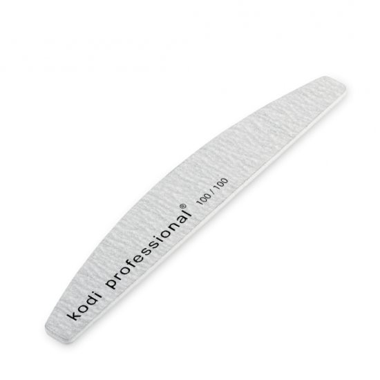 Пилка для нігтів Half Grey 100/100