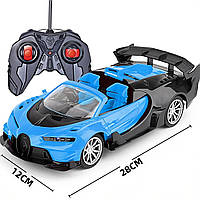 Машина бугатті, масштаб 1:16 | машинка на радіокеруванні Bugatti | подарунок дитині хлопчикові