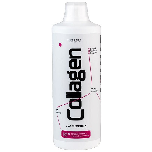 Колаген Progress Nutrition Collagen Liquid + Biotin + Vitamin C (1000 мл.), фото 1