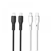 USB XO NB230 Rock Series Lightning 2.4A Цвет Белый m