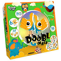 Настільна розважальна гра Doobl Image Danko Toys DBI-01 велика, укр Animals ET, код: 8314641