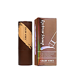 Набір для брів з трафаретами 3 в 1, 02 Темно-коричневий, фото 3