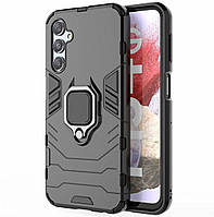 Чехол бампер Primolux Ring Armor для телефона Samsung Galaxy A05s (SM-A057) - Black